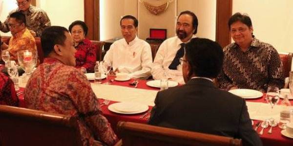Bertemu Senin Malam, Parpol Tak Sarankan Jokowi keluarkan Perppu KPK