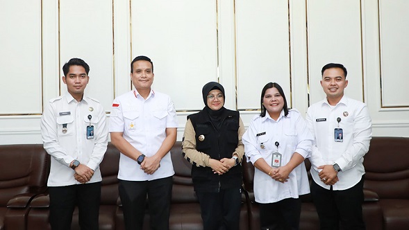 Bertemu  Bupati, Kalapas Siak Sampaikan Kondisi Overload dan Kekurangan Air Bersih