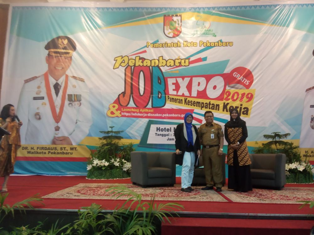 Disnaker Kota Pekanbaru Luncurkan Website Info Kerja