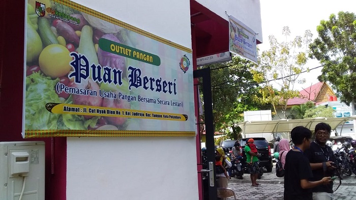 Outlet Puan Berseri, Berawal dari Keinginan Memudahkan Pegawai Mendapatkan Pangan, Kini Ramai DIkunjungi Warga