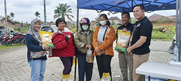 Selisih Harga Cabai Hingga Puluhan Ribu, GPM di Labuhbaru Barat Langsung Habis Diserbu Warga