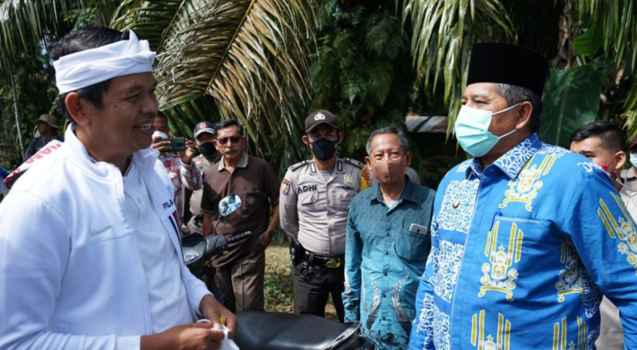 Bupati Siak Alfedri Sambut Kunjungan kerja Komisi IV DPR RI ke Bukit Harapan Kerinci Kanan