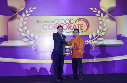 SELAMAT... Bank Riau-Kepri Raih IGCG Award 2016