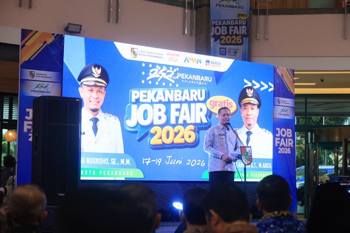 Pemko Targetkan 70 Persen Loker di Pekanbaru Job Fair Terisi