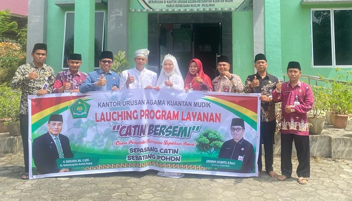 KUA Kuantan Mudik Luncurkan Program Catin Bersemi