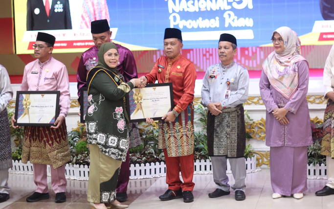 Meranti Terima 3 Penghargaan dalam Harganas ke-31 Provinsi Riau