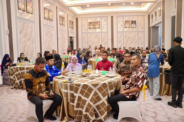 Bupati Dan Wakil Bupati Kampar Hadiri  Acara Kenal Pamit Kapolres Kampar Dan Ketua Pengadilan Agama Bangkinang