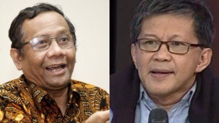 Gara-gara Habib Rizieq Pulang, Rocky Gerung Sebut Mahfud MD Menteri Pertama yang akan Di-reshuffle Jokowi