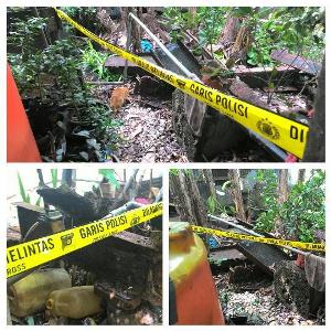Eks Pelabuhan Bea Cukai di Bagansiapiapi Diberi Garis Polisi