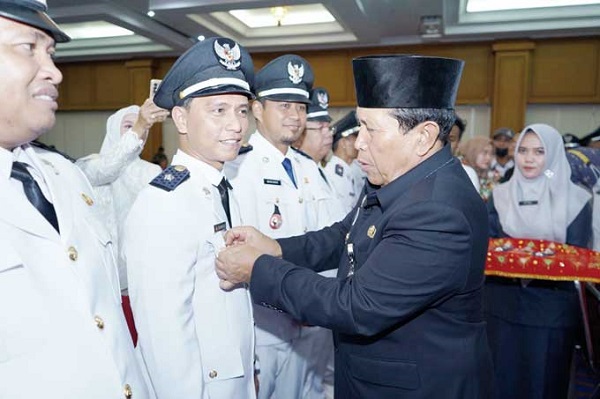 Bupati Sukiman Lantik 59 Kepala Desa di 14 Kecamatan, Ini Pesannya...