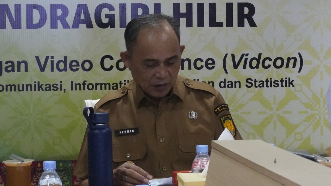 Bupati Inhil Terima Atensi Kemendagri Soal Proyeksi Keuangan Daerah