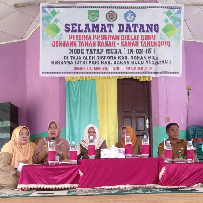 Tingkatkan Kompetensi, 277 Guru TK se Rohul Ikuti Diklat