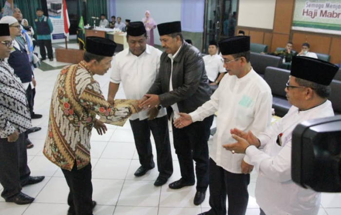 Wabup Siak Sambut kepulangan Jamaah Haji