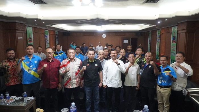 Robin Hutagalung Terpilih Aklamasi Nahkodai PTMSI Riau Periode 2023-2027