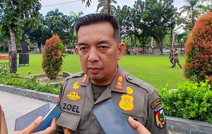 Satpol PP Pekanbaru Awasi Operasional Chromatic Family Karaoke