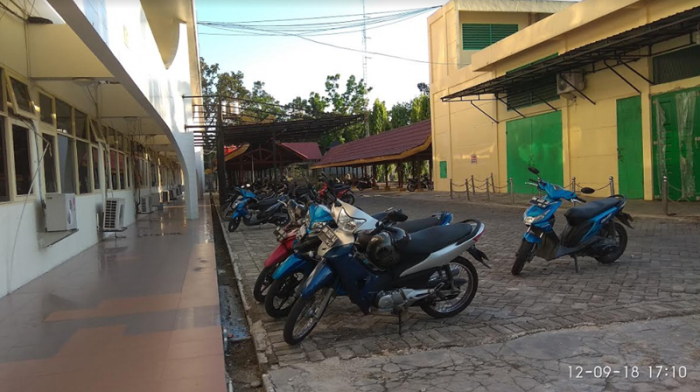 Kecolongan Lagi, Maling Sepeda Motor di Kantor Gubernur Riau Kembali Beraksi, Korbannya Karyawan Kantin