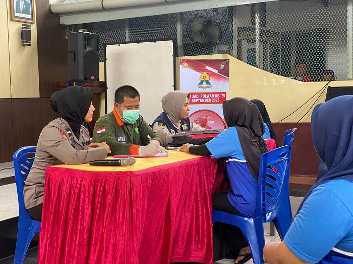 Peringatan Hari Polwan Ke 75, Polwan Jajaran Polres Kuansing Giat 