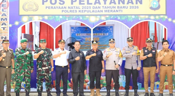 Bupati Tinjau Pos Pelayanan Nataru di Pelabuhan Tanjung Harapan