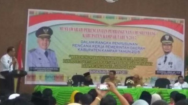 Azis Zaenal Miris dengan APBD Kampar, Rp1,4 Triliun Habis untuk Gaji Pegawai