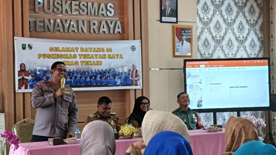 Puskesmas Tenayan Raya Gelar Lokakarya Lintas Sektor Tingkatkan Layanan Kesehatan Semakin Membaik