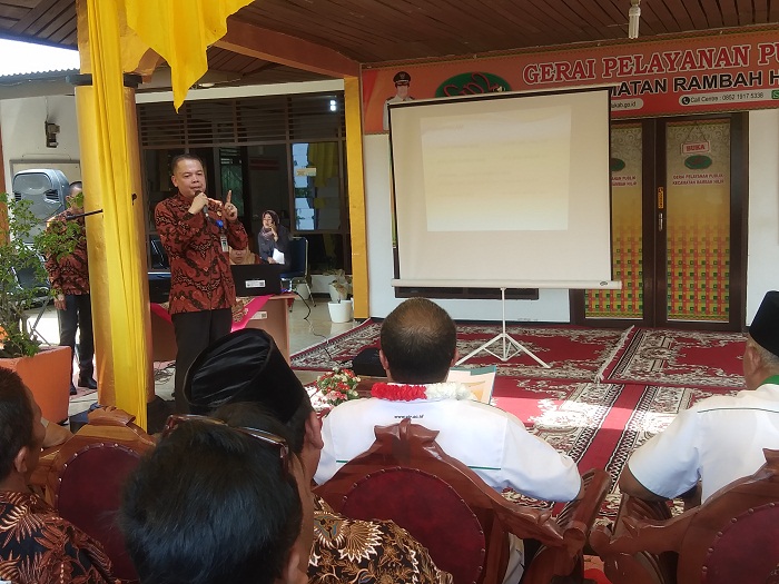 Pemprov Riau Datang, Camat Rambah Hilir Siapkan Tiga Ruangan Penilaian