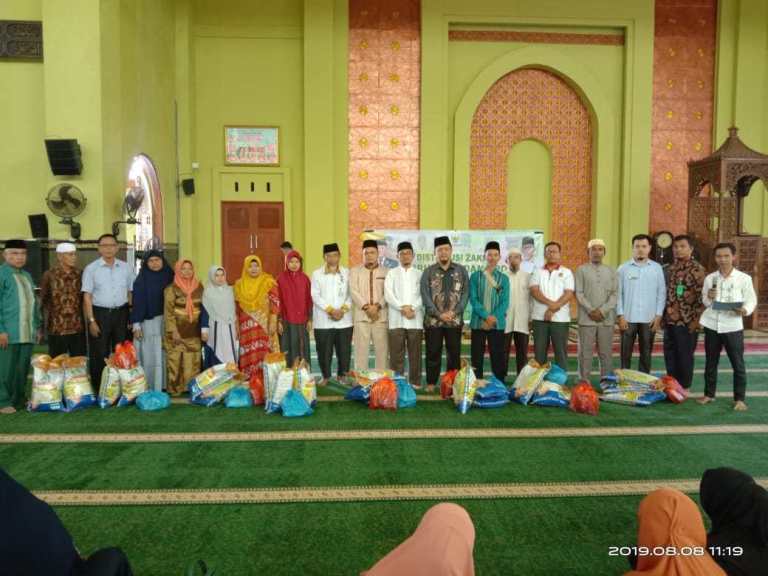 Baznas Kampar Salurkan Zakat Kepada Guru PDTA dan PTQ
