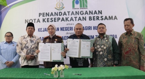 Kejari dan Perumda Tirta Indragiri Perkuat Sinergi Hukum Demi Optimalisasi Layanan Air Bersih