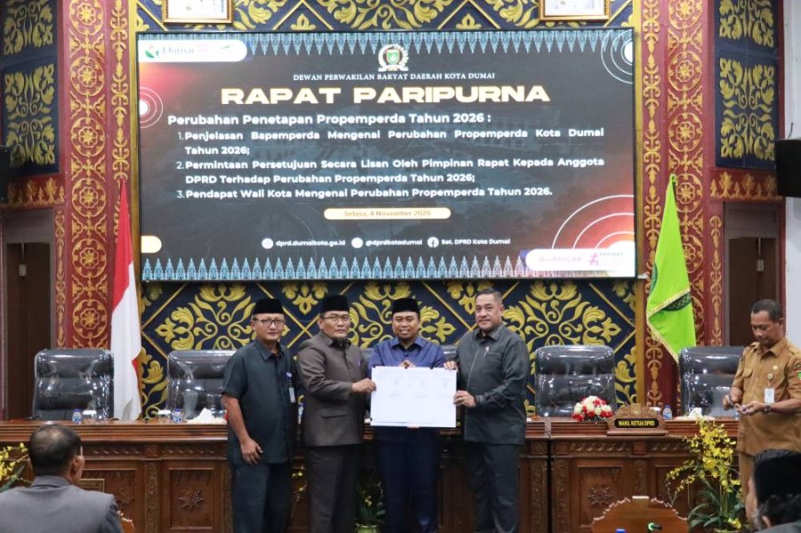 DPRD dan Pemko Dumai Sepakat! Propemperda 2026 Dumai Bertambah Jadi 15 Ranperda
