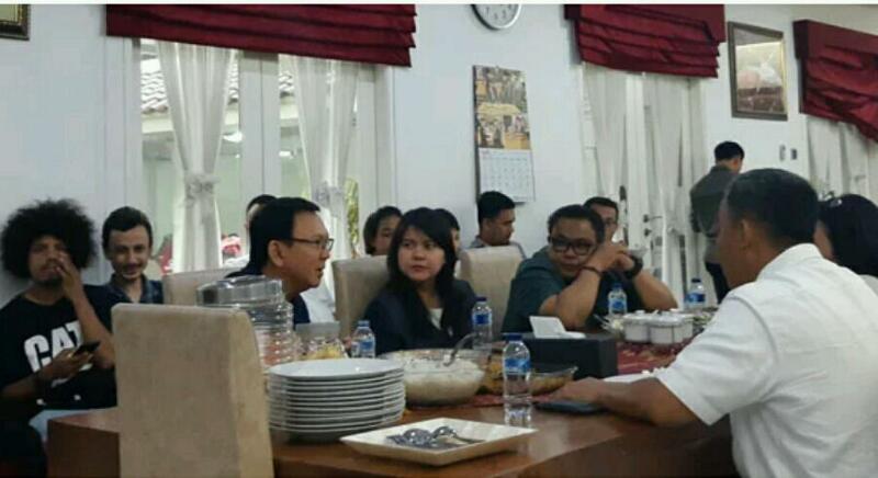 Ahok Tercyduk Makan Gado-gado Bersama Ketua DPRD, Bahas Apa?