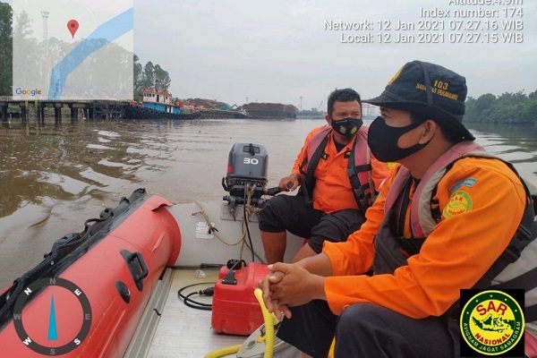 Seberangi Sungai Siak Naik Sampan, Warga Perawang Dilaporkan Hilang
