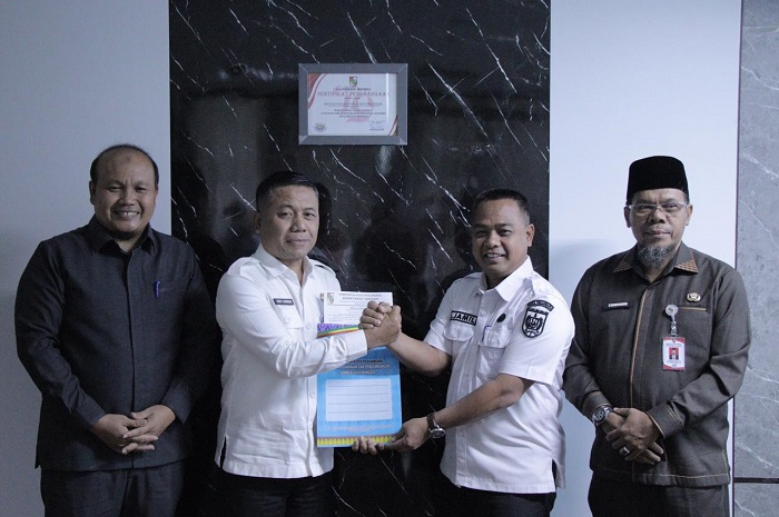 Dedi Sambudi  Gantikan Muhammad Jamil Selaku  Plt. Kepala Dinas Ketahanan Pangan