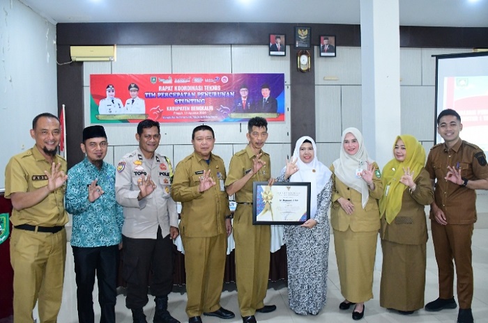 Pemkab Bengkalis Gerak Cepat Tekan Prevalensi Stunting, Bupati Minta TPPS Perkuat Sinergisitas
