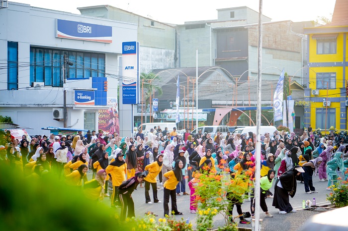 CFD di Bagan Siapiapi  Padukan Budaya Hidup Sehat dan Pemberdayaan UMKM