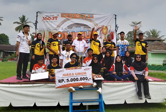 Pekanbaru Juara Umum  Kejurnas Archery  Open  di Sumatera Selatan