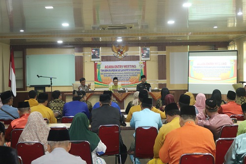 Entry Meeting Pemkab Inhil dengan Tim BPK Perwakilan Prov. Riau