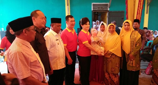 Pengusaha Medan Bantu Sembako dan Buku Bacaan Bagi Panti Putri Aisyah Bagansiapiapi