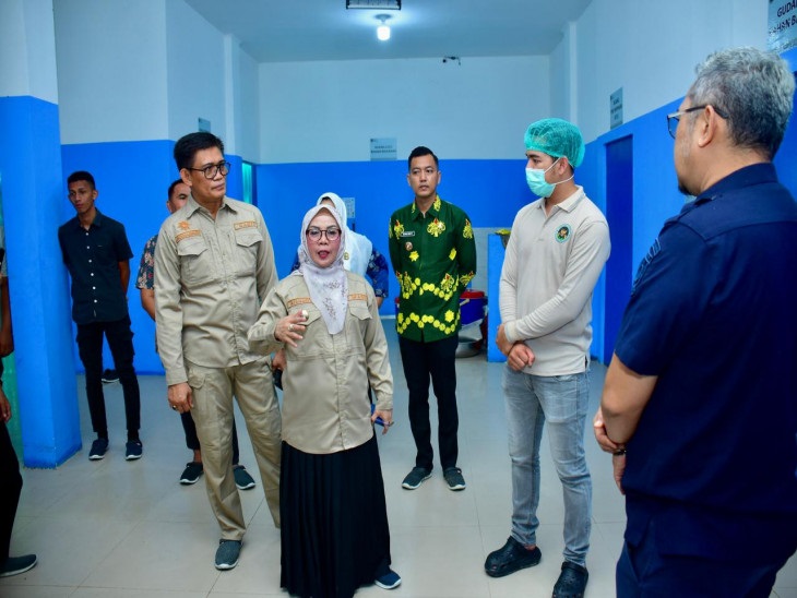 Ketua Satgas MBG Kampar Tinjau SPPG Pulau Sarak dan Simpang Petai