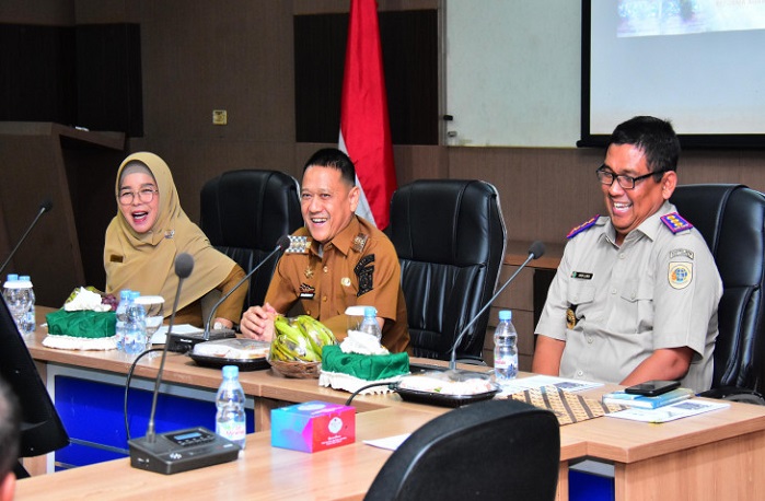 Sinergi Lintas Sektor, Pj Bupati dan Kepala BPN/ATR  Kampar Bentukan Kampung Reforma Agraria