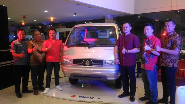 RESMI DILAUNCHING DI RIAU... Suzuki New Carry Pick Up Tampil Makin Keren