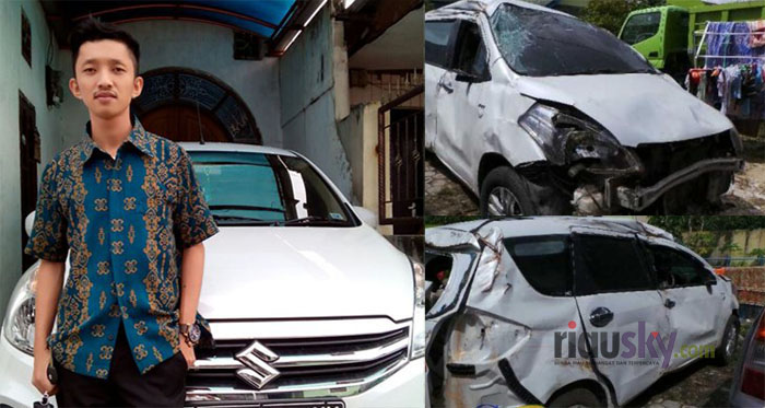Korban Perampokan, Mobil Go Car  Ardhie Nur  Aswan Ditemukan Hancur di Dasar Jurang  di Karo