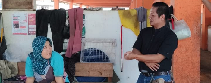 Mukhlisin Sidak Kondisi Pasar Modern Talukkuantan