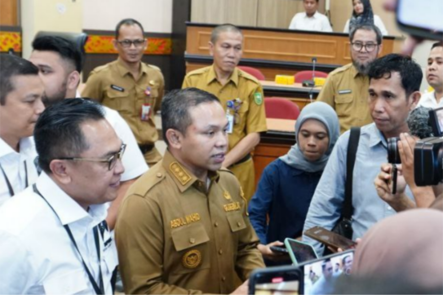 Gubri Abdul Wahid Dorong Tata Niaga dan Hilirisasi Kelapa di Riau