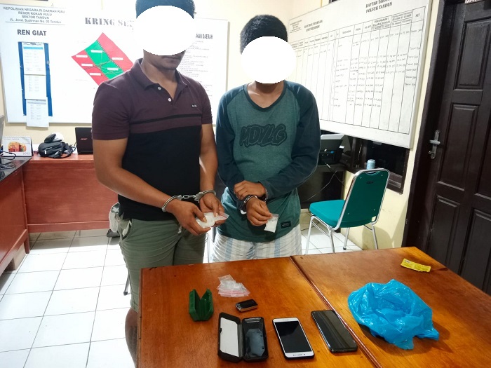 Dua Orang Diduga Pengedar  Sabu 109,17 Gram Diringkus Polisi di Tandun