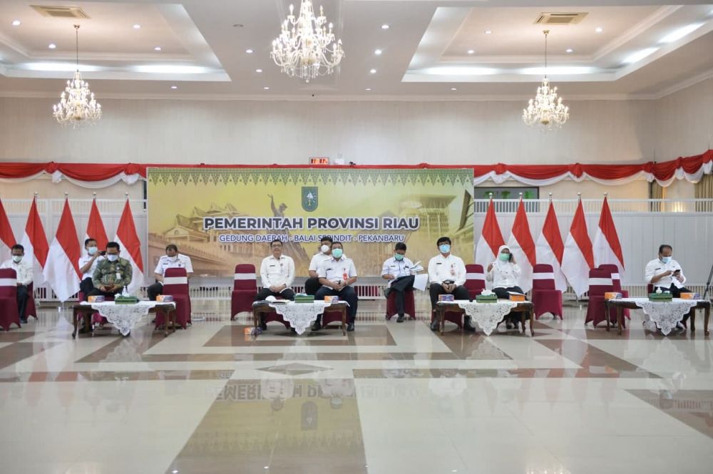 Pemprov Riau Gelar Refleksi Pembangunan Akhir Tahun 2020