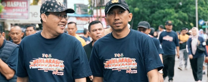 Pjs Bupati Kuansing ikuti Jalan Sehat diselenggarakan oleh Bawaslu Kuansing