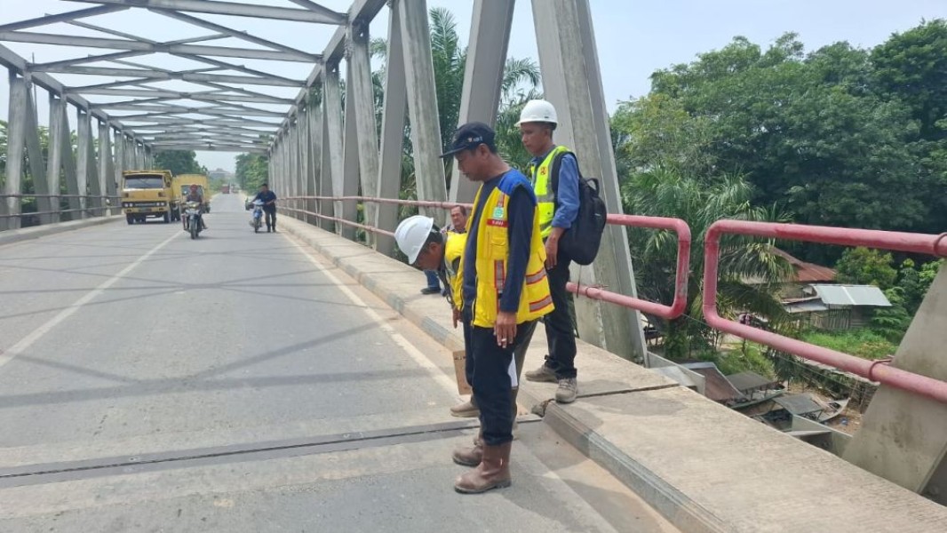 Sempat Terdengar Dentuman, Ini Hasil Pemeriksaan Jembatan Siak II