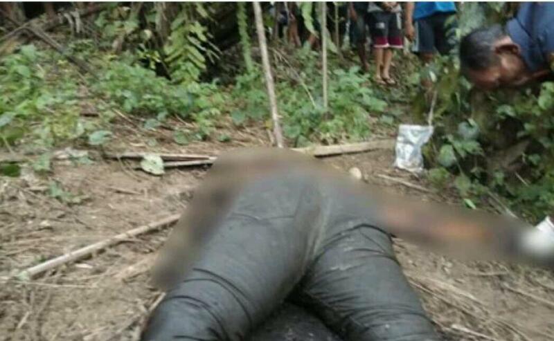 SADIS...Pria Pakai Sabuk PDH TNI Tewas Dibunuh, Leher Dipenggal, Kepala Terpisah Sejauh 15 Meter