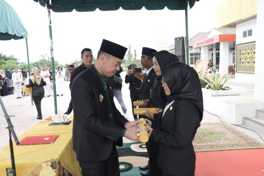 Bupati Rohil Resmikan Gedung Puskesmas Panipahan
