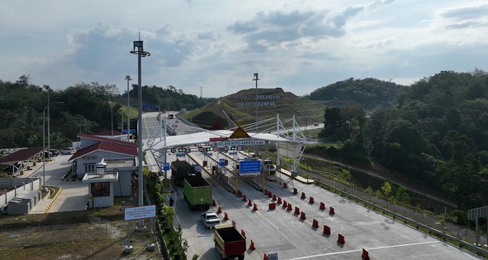 Long Weekend, Trafik Lalu LIntas di Tol  Pekanbaru-XIII Koto Panjang Naik 42,90 Persen