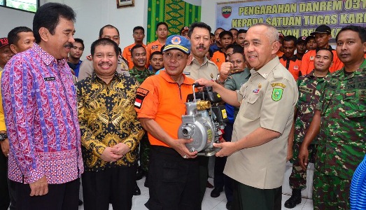 Datang ke Bengkalis, Gubri Ajak Bersinergi Cegah Karhutla